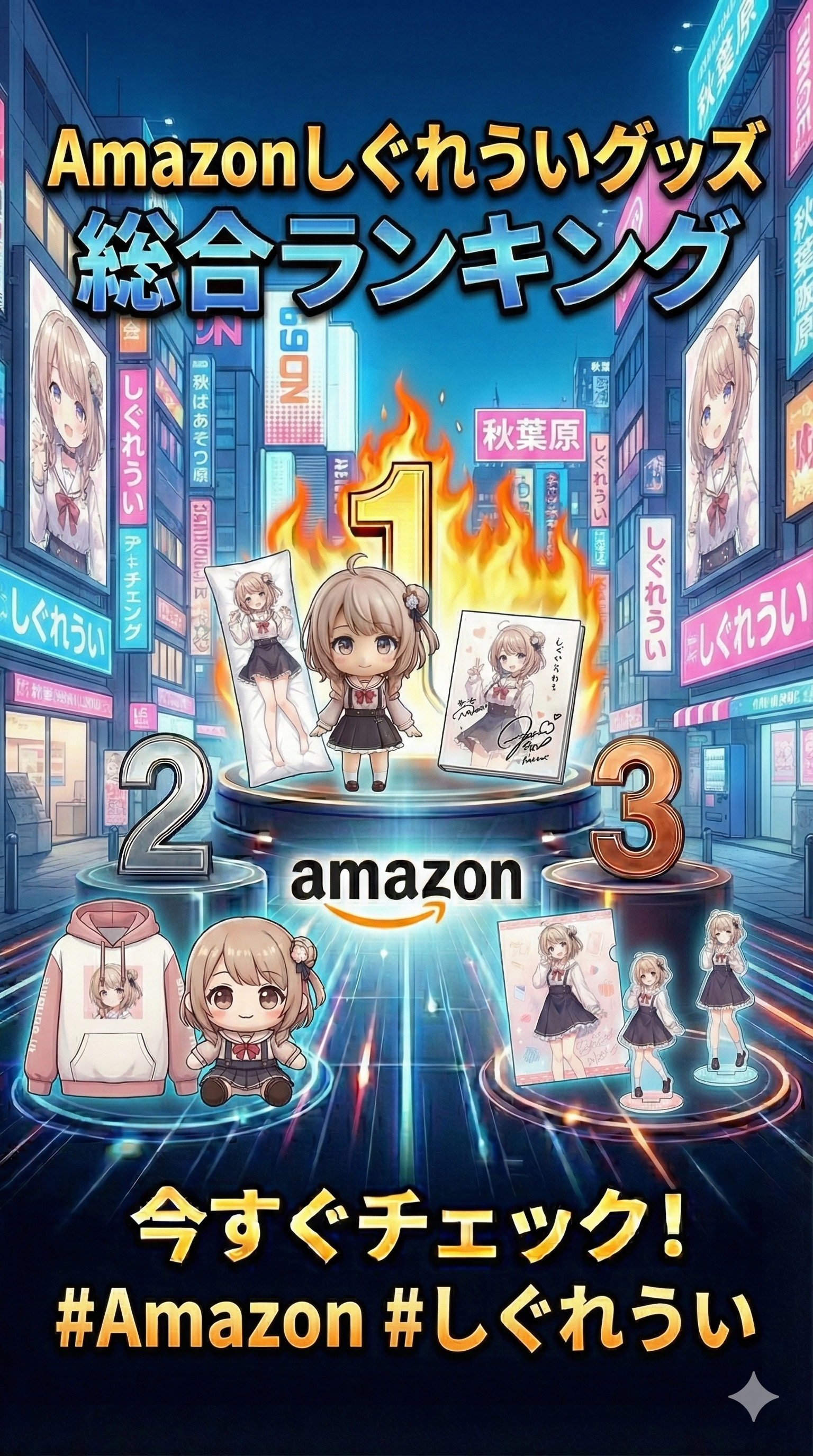 2026年05月31日 Amazonしぐれういグッズ売れ筋ランキング