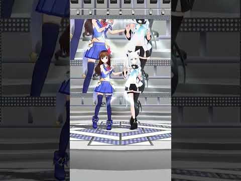 【mmd】Color Mixing みずいろ/どこでもジャンボリー！ mmdhololive hololivemmd サムネイル