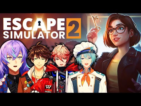 【Escape Simulator 2】賢いので任せてください【星導ショウ/nijisanji】 サムネイル