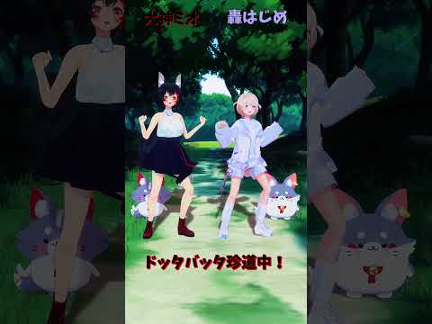 「ホロライブ」「ドッタバッタ珍道中！」　@OokamiMio　@TodorokiHajime　shorts サムネイル