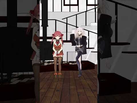 【mmd】Color Mixing ピンク/どこでもジャンボリー！ mmdhololive hololivemmd サムネイル