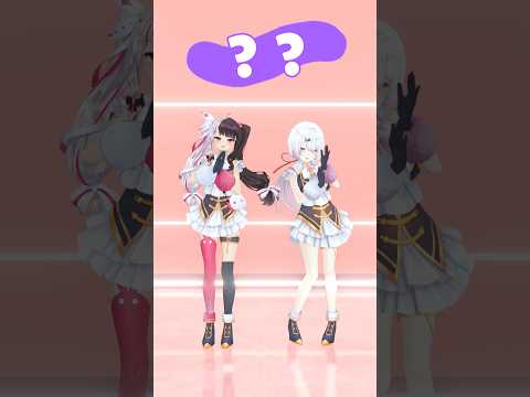 混ぜたら何色なるかな？　椎名✖️夜見✖️チャイカ　shorts にじさんじ colormixing サムネイル