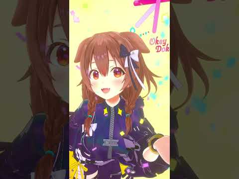 あずきちの オキドキ 踊ってみた！🐶🫘 shorts AZKi hololive サムネイル