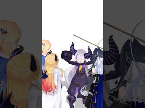【mmd】お姉さま♡ラヴコール／ラプラス・ダークネス mmdホロライブ ホロライブmmd サムネイル