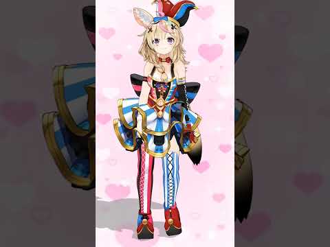 【mmd】Kimini 100 Percent 尾丸ポルカ mmdホロライブ ホロライブmmd shorts short