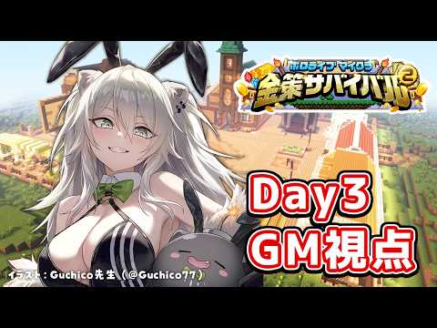 【 ホロ金策サバイバル2 】GM視点！セカンドシーズンもホロタウンのラーメン屋ししろぼたんです：Day3【獅白ぼたん/… サムネイル