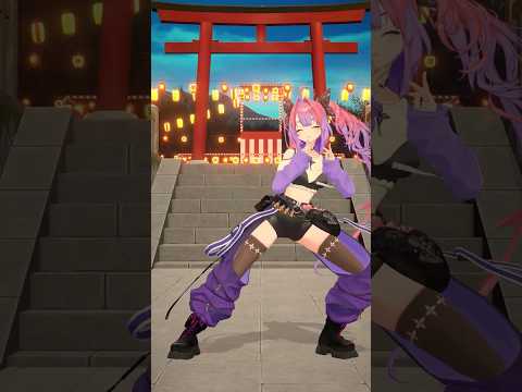 右肩の蝶ダンス 🦋踊れてるのか…？【綺々羅々ヴィヴィ】vtuber hololive dance サムネイル