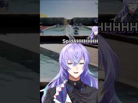 it started crawling up his leg… 😭 星導ショウ nijisanji サムネイル