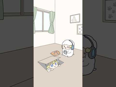 【手描きアニメ】全然ありえないようなことが突然起きるおしまい屋さん shorts サムネイル