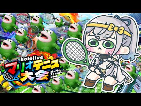 【マリオテニス フィーバー】ガボン............だんちょの学歴についてこれるか？【白銀ノエル/hololive】 サムネイル