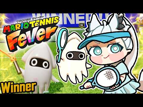 【マリオテニス フィーバー】ゲッソー！自分やれます！！！！【白上フブキ/hololive】 サムネイル