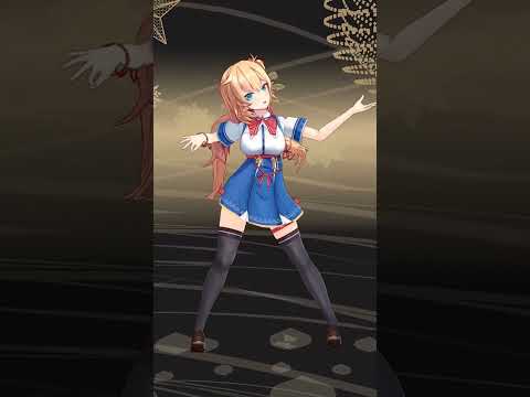 【mmd】お人形/赤井はあと ドールダンス 赤井はあと mmdホロライブ ホロライブmmd shorts short