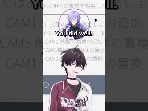 rube saves ittetsu from horror game 佐伯イッテツ 星導ショウ nijisanji サムネイル