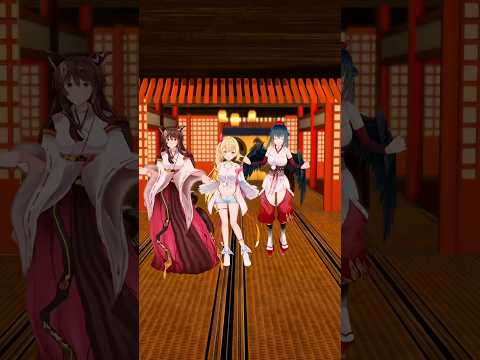 ケバブのダンス🍖同期3人で踊ってみた🎶【星川サラ/nijisanji】shorts サムネイル