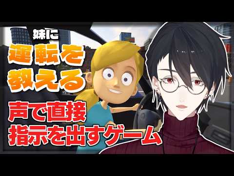 夢追翔の運転練習で“妹”が見える?音声認識に振り回されるゲーム実況