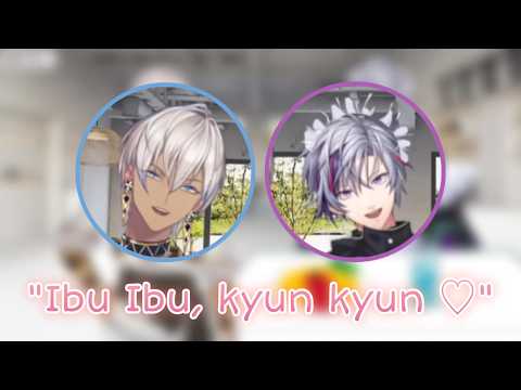 ibrahim visits fuwa's maid cafe | Nijisanji eng subs サムネイル