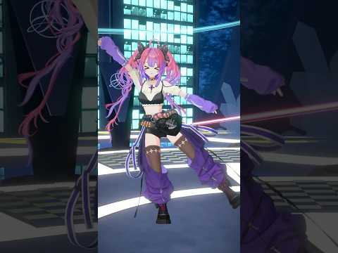 mosi mosi?【綺々羅々ヴィヴィ】vtuber hololive dance shorts サムネイル
