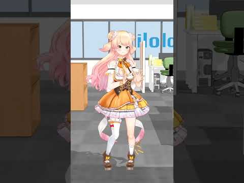 【mmd】どーもて、天才です/P丸様 mmdホロライブ  ホロライブmmd shorts サムネイル