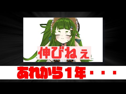 1年でチャンネル登録者がどう変わった？【Vtuber/四ッ谷やえ】 サムネイル