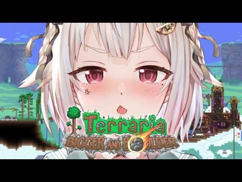 【 Terraria 】完全初見！おためしハードモード！王覇山、はじめてのテラリア。（ 掘る、作る、戦う。遊びかたは無… サムネイル