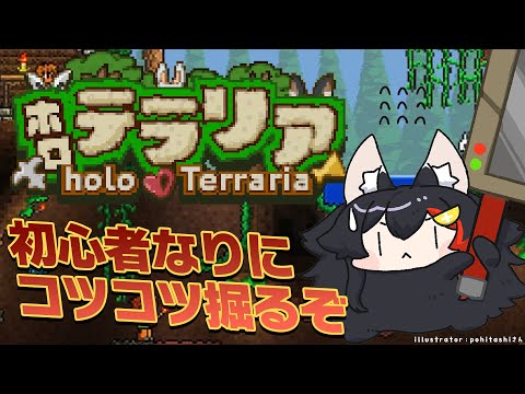 【 ホロテラリア 】インフレが加速する、テラリアで初心者はどう生きる【hololive/大神ミオ】 サムネイル