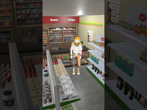 ケバブのダンス 防犯カメラ視点で踊ってみた【宇佐美リト/nijisanji】shorts サムネイル