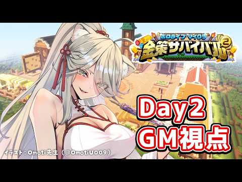 【 ホロ金策サバイバル2 】GM視点！セカンドシーズンもホロタウンのラーメン屋ししろぼたんです：Day2【獅白ぼたん/… サムネイル