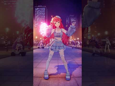 後ろが騒がしい🤣 ファッションビート 🗼🌸さくらみこ ホロライブ vtuber shorts サムネイル