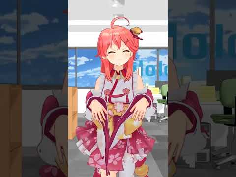 【mmd】Kimini 100 Percent さくらみこ   mmdホロライブ ホロライブmmd shorts sh… サムネイル