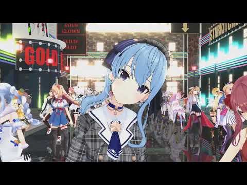 【mmd】Chatter Chatter/星街すいせい×宝鐘マリン hololivejp  mmdhololive hololivemmd サムネイル