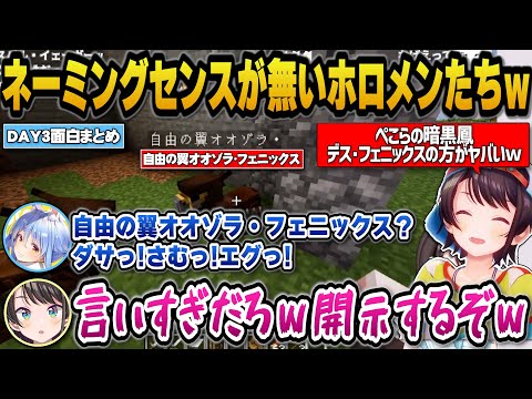 【ホロドラゴンマイクラ】ヒッポグリフの名前がダサすぎてネーミングセンスが無いとお互いを罵り合うスバルたちｗ【hololive… サムネイル