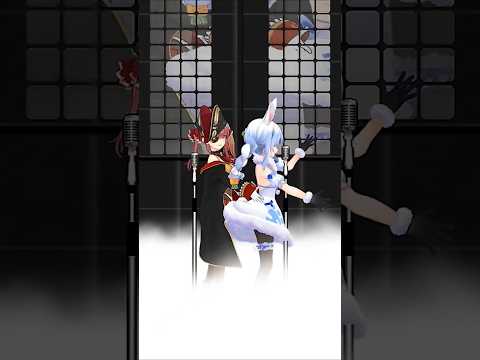 mmd 好きすぎて滅/M!LK ぺこマリ  mmdhololive hololivemmd サムネイル