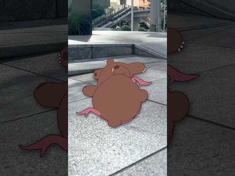 【話題のShorts】クマリンのずっこけオバケ体験!思わず笑うドタバタ神回🐻👻