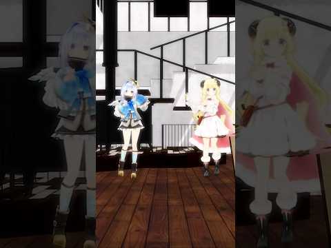 【mmd】Color Mixing みどり/どこでもジャンボリー！ mmdhololive hololivemmd サムネイル