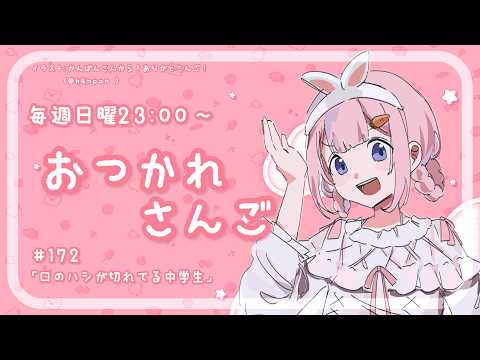 【おつかれさんご】唇の端が切れている中学生　ゆるゆる定期雑談！第171回！【周央サンゴ】 サムネイル