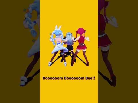 「ホロライブ」「Boooooom Boooooom Bee!!」 @HoushouMarine　@usadapekor… サムネイル