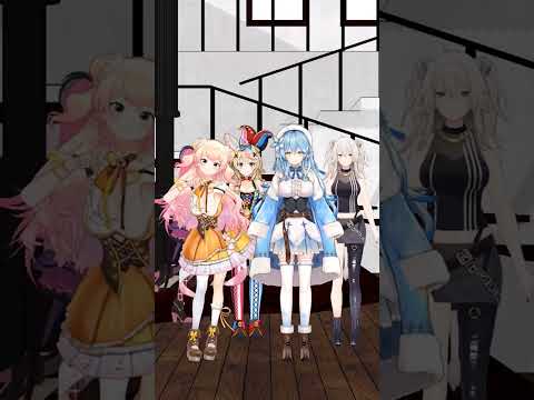 【mmd】Royale High Kawaii Dance × ホロファイブ mmd hololivemmd mmdh…