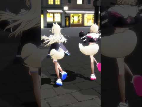 【mmd】Chatter Chatter/星街すいせい×宝鐘マリン @FUWAMOCOch   mmdhololive ホロ… サムネイル