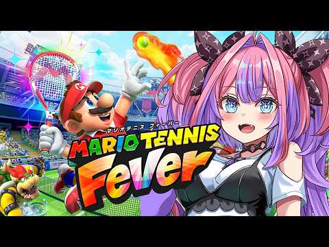 【マリオテニスフィーバー】初めてのマリオテニス！🔥【綺々羅々ヴィヴィ hololiveDEV_IS FLOWGLOW】 サムネイル