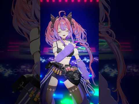 オフすぎて滅🙅‍♀️爆裂愛してる練習風景！【綺々羅々ヴィヴィ】vtuber hololive dance shorts サムネイル