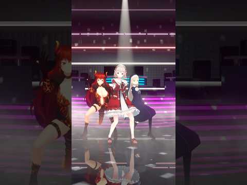 ドーラ🔥クレア🔔とフライディ・チャイナタウン/泰葉 踊ってみた にじさんじ vtuber shorts