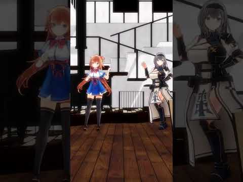 【mmd】Color Mixing ピンク/どこでもジャンボリー！ mmdホロライブ ホロライブmmd サムネイル