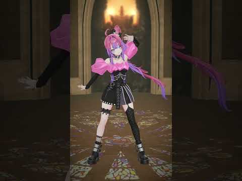 バウムクゥヘン・エンドロゥル踊ってみた！【綺々羅々ヴィヴィ】vtuber hololive dance shorts サムネイル