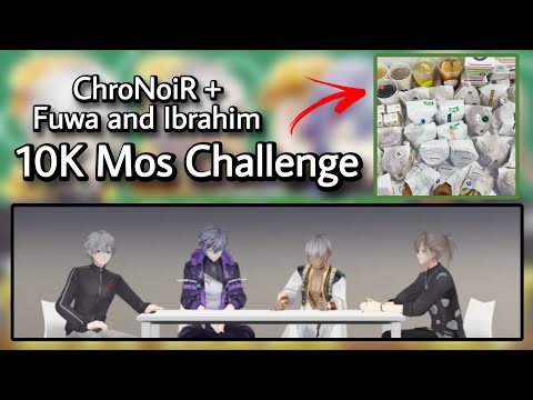 chronoir + fuwaibu 10k mos burger challenge | Nijisanji eng… サムネイル