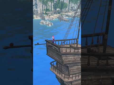 船長の船で夜の踊り子【綺々羅々ヴィヴィ】vtuber hololive dance shorts サムネイル