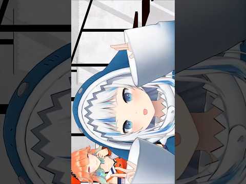 【mmd】お嫁♡HOLIC/ネリッサ がうるぐら gawrgura   mmdhololive hololivemmd サムネイル