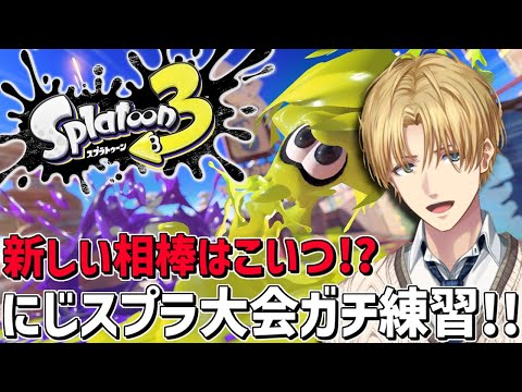 もしかしたら新しい相棒が見つかったかもスプラ大会練習【 エビオ/nijisanji 】 サムネイル