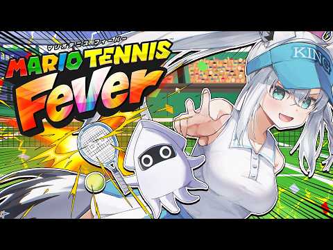 【マリオテニスフィーバー】ゲッソーと征く修羅の道🔥🔥【白上フブキ/hololive】 サムネイル