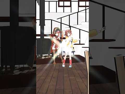 【mmd】Color Mixing オレンジ/どこでもジャンボリー！ mmdhololive hololivemmd サムネイル