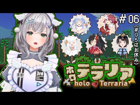 【ホロテラリア】ハードモード突入？！タイムカードﾋﾟｯ！愉快な仲間たちとテラリアはじめる太郎！【白銀ノエル/hololive】 サムネイル